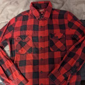 Arizona Plaid Flannel Red